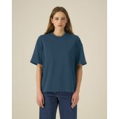 Asher - Boxy uniseks T-shirt van stevige stof - L