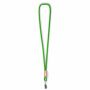 Polyester koord-keycord met bamboe plaatje