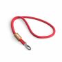 Polyester koord-keycord met bamboe plaatje