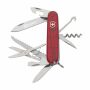 Victorinox Huntsman zakmes in geschenkdoos - transparant rood