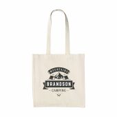 Canvas Shopper lange hengsels (270 g/m²) tas