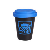 satin black / blue