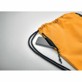 NIGHT - Grote rugzak met koord RPET - Oranje