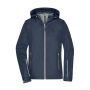 Ladies' 3-in-1-Jacket navy/silver XS