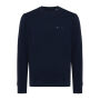IQONIQ Etosha lichtgewicht gerecycled katoen sweater, donkerblauw (XXXL)