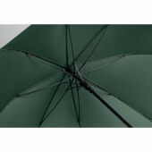 RAYNA - 27" auto paraplu houten greep - Groen