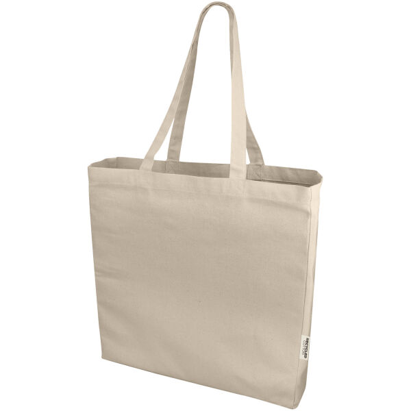 Odessa 220 g/m² recycled tote bag - Natural