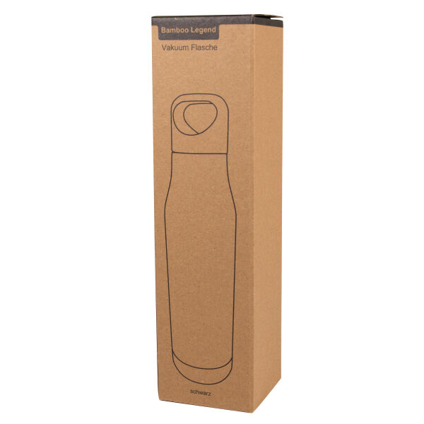 BAMBOO LEGEND - Vacuüm drinkfles zwart BAMBOO LEGEND - Vacuüm drinkfles zwart