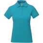 Calgary damespolo met korte mouwen - Aqua - L