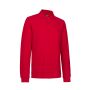 Poloshirt met lange mouw | stretch - Rood, XS