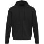 Jasper 280 g/m² OCS organic recycled unisex full zip hoodie - Black - XS