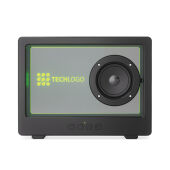 Soundclear transparante 5W draadloze speaker, zwart