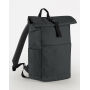 Premium Recycled Roll Top Backpack - Natural Stone - One Size