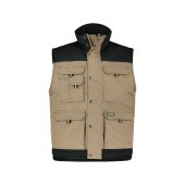 Beige/zwart