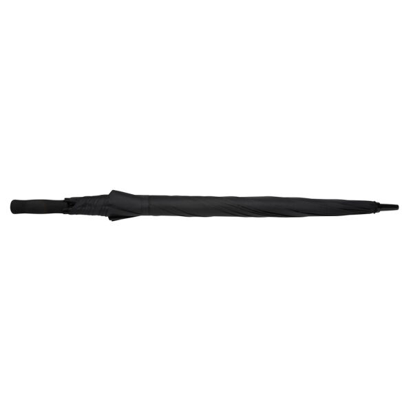 30" Impact AWARE™ RPET 190T storm proof paraplu, zwart 30" Impact AWARE™ RPET 190T storm proof paraplu, zwart