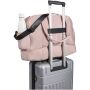 Puffer GRS recycelte Reisetasche mit isoliertem Boden 30L - altrosa