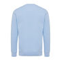 Iqoniq Etosha lichtgewicht gerecycled katoen sweater, sky blue (L)