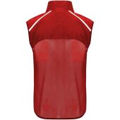 Jannu lichte unisex hardloopbodywarmer - Rood - S