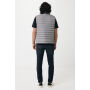 IQONIQ Meru heren gerecycled polyester bodywarmer, zilvergrijs (L)