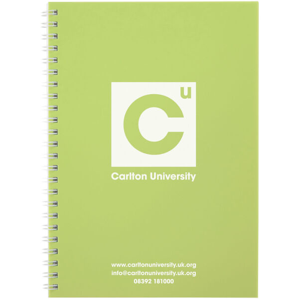 Rothko A5 notitieboek - Lime/Wit - 100 pages Rothko A5 notitieboek - Lime/Wit - 100 pages