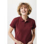 IQONIQ Yosemite dames recycled katoen pique polo, bordeauxrood (S)