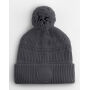 Fan Patch Beanie - Graphite Grey - One Size Fan Patch Beanie - Graphite Grey - One Size