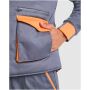 Armada werkvest met meerdere zakken - Zwart/Rood - 3XL