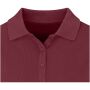 Calgary 180 g/m² damespolo met lange mouwen - Diep bordeauxrood - M Calgary 180 g/m² damespolo met lange mouwen - Diep bordeauxrood - M
