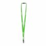 Polyester tubulaire keycord met metalen klem