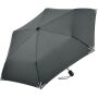 Pocket umbrella Safebrella® LED light grey