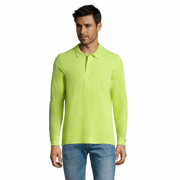 Longsleeve polo's bedrukken ?  - SOLS PERFECT heren polo 180g