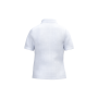 Kinderpolo korte mouwen White 6/8 jaar