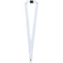 Lago lanyard met veiligheidssluiting - Wit