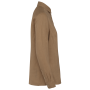 Linnen damesblouse Cream Coffee S