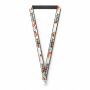 Polyester keycord met gesublimeerde satijnen overlay