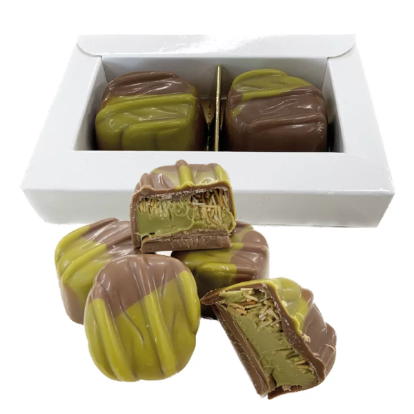 2 DUBAI bonbons in geschenkdoosje 2 DUBAI bonbons in geschenkdoosje