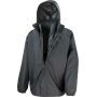 3-in-1 Jacket With Quilted Bodywarmer black S