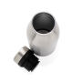 RCS gerecycled roestvrijstalen luxe waterfles, zilver