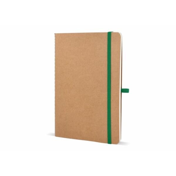 Notitieboek met zachte kaft Kraftpapier A5 - Groen Notitieboek met zachte kaft Kraftpapier A5 - Groen