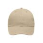 6 Panel Workwear Cap - STRONG - stone one size