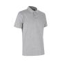 Polo shirt | stretch - Grey melange, XS