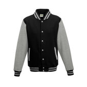 jet black / heather grey