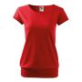 T-shirt women's City red XS
