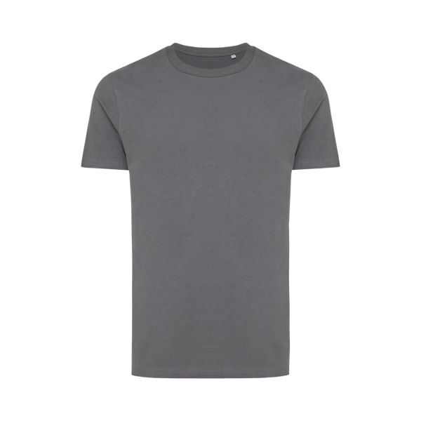 Iqoniq Bryce gerecycled katoen t-shirt, antraciet (XL)