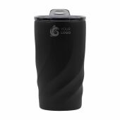 BrandCharger reisbeker Vortex Calix Ceramica | 400 ml - zwart