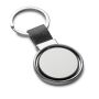 ALBRIGHT. Metalen en PU sleutelhanger