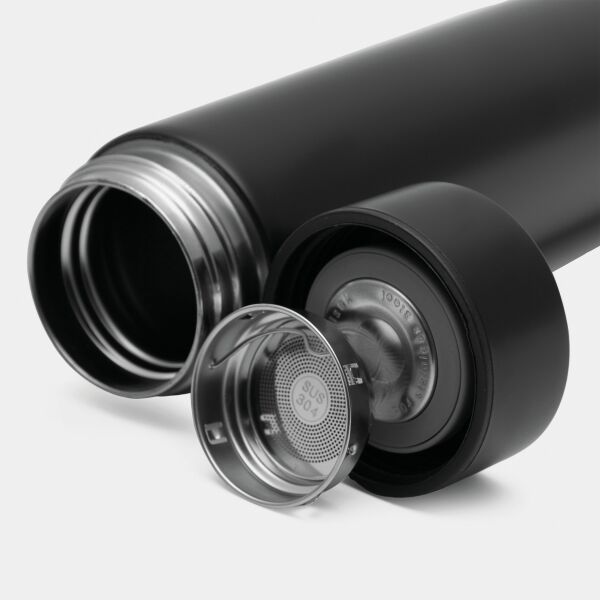 EXQUISITE - Vacuüm-isoleer-drinkfles zwart EXQUISITE - Vacuüm-isoleer-drinkfles zwart