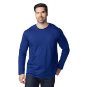 Gildan T-shirt SoftStyle LS unisex 11F Fan Deep Royal-2XL