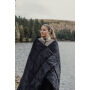 Nordic Drift GRS 3-in-1 Adventure Blanket, black