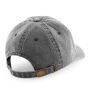LOW PROFILE VINTAGE CAP, VINTAGE BLACK, One size, BEECHFIELD